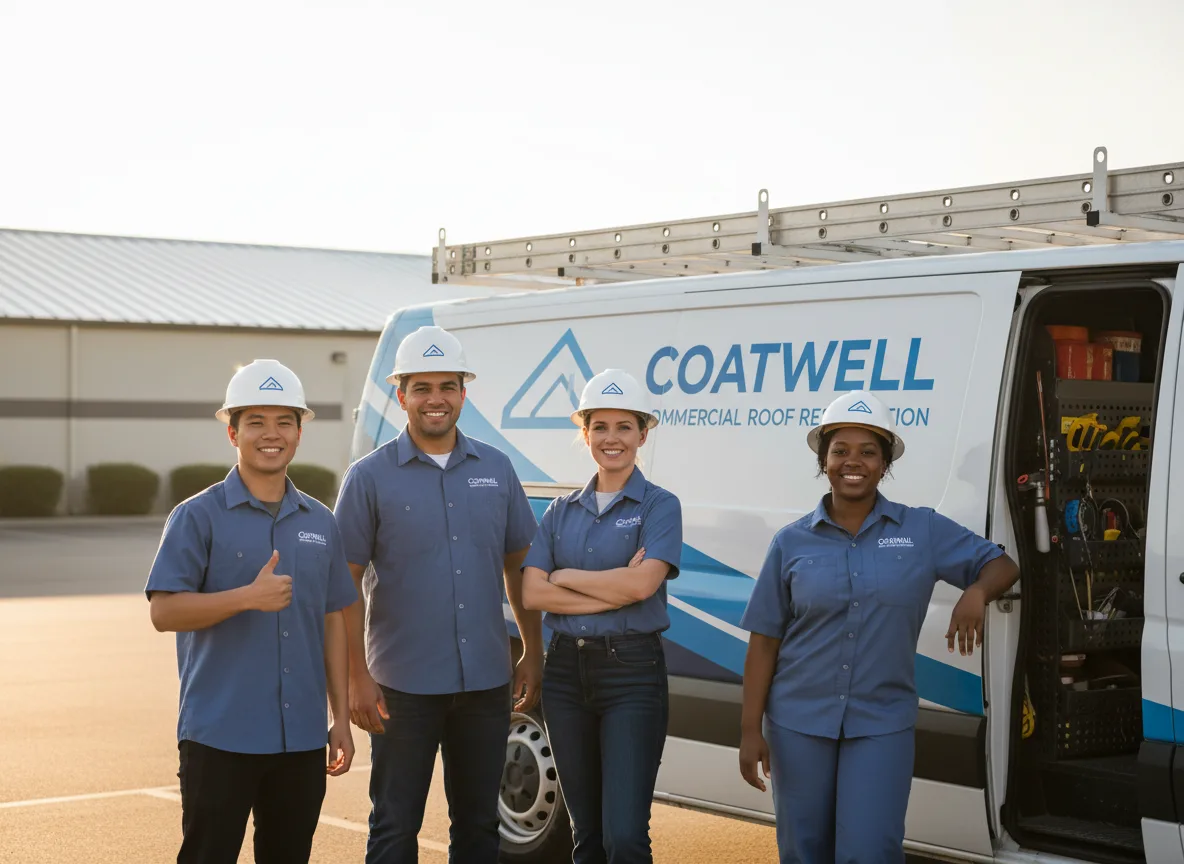 Commercial roof coating company in Samson, AL